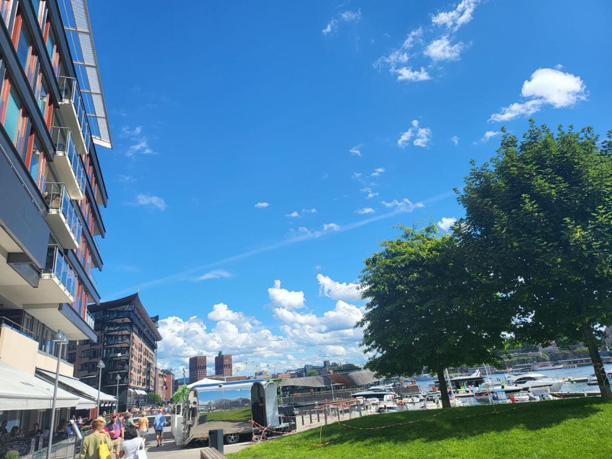 Luxury 2 Bedroom Apartment In Tjuvholmen Oslo Dış mekan fotoğraf